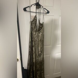 Elegant Metallic Dress